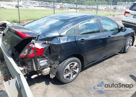 2020 Honda Civic Lx z USA, uszkodzony, nr VIN 19XFC2F61LE003932